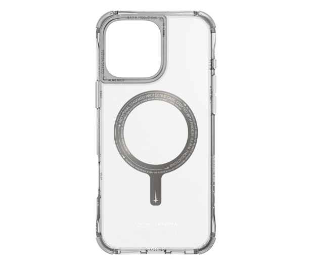 Skinarma Saido do iPhone 16 Pro Max 6.9" Magnetic Charging titanium - 1316929 - zdjęcie 4